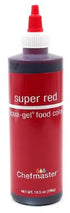 Chefmaster Liqua-gel Super Red 10.5oz/298g