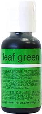 Chefmaster Liqua-gel Leaf Green 0.7oz/20ml Colouring The Cooks Kitchen 