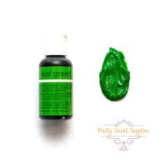Chefmaster Liqua-gel Leaf Green 0.7oz/20ml Colouring The Cooks Kitchen 