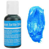 Chefmaster Liqua-gel Neon Blue - 20ml 