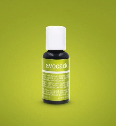 Chefmaster Liqua-gel Avocado 0.7oz/20ml Colouring The Cooks Kitchen Mandurah 