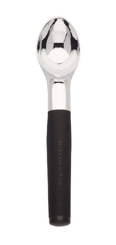 Kitchenaid Soft Touch Ice Cream Scoop - Black Scales The Cooks Kitchen 