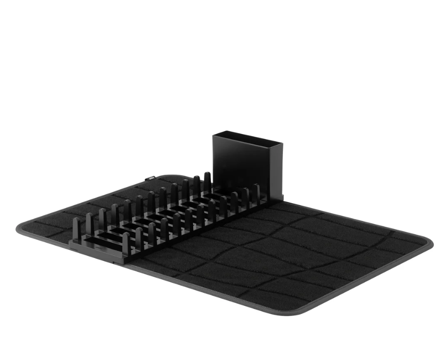 Umbra Udry Ultra Drying Rack With Mat Black