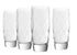 Luigi Bormioli Canaletto Hi-ball 435ml S/4 Glassware The Cooks Kitchen 