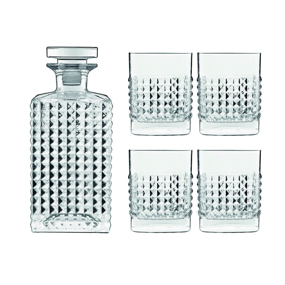 Luigi Bormioli Mixology Elixir 5pc Whisky Set Decanter Sets The Cooks Kitchen 