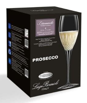 Luigi Bormioli Diamante Prosecco 220ml - Pk4 Glassware The Cooks Kitchen 