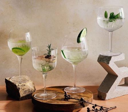 Luigi Bormioli Mixed Gin Glass S/4