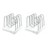 D.line Cookware Organiser 26 X 20x 18 - White Kitchen Cupboard Storage The Cooks Kitchen 