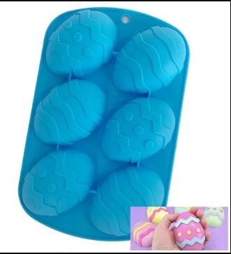 Cake Craft 6 Easter Egg - Silicone Mould Silicone Moulds The Cooks Kitchen 