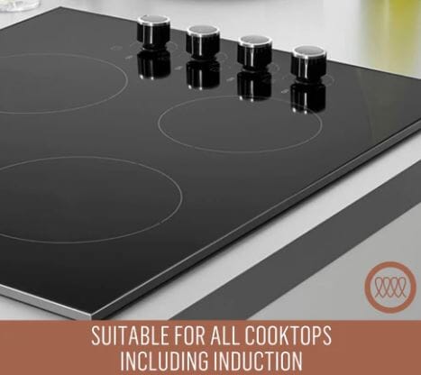 Essteele Per Salute Nonstick Induction Open French Skillet 30cm Frypan - Chef Pan - Saute Pan The Cooks Kitchen 