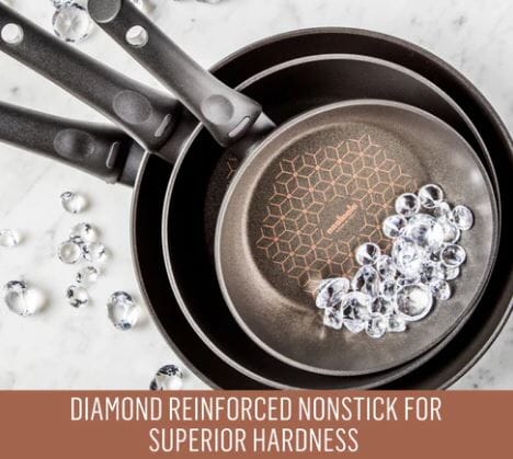 Essteele Per Salute Nonstick Induction Open French Skillet 30cm Frypan - Chef Pan - Saute Pan The Cooks Kitchen 