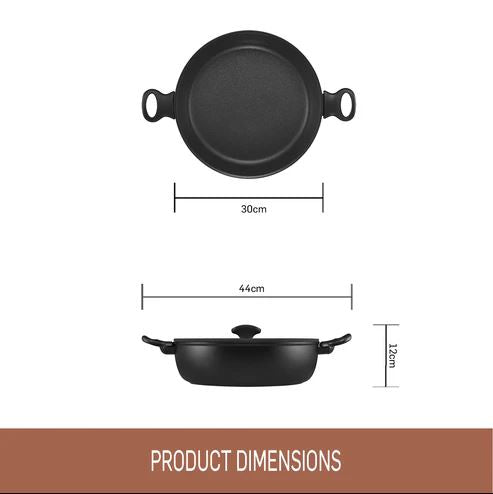 Essteele Per Domani Nonstick Induction Covered Sautéuse 30cm/5.5l