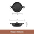Essteele Per Domani Nonstick Induction Covered Sautéuse 30cm/5.5l