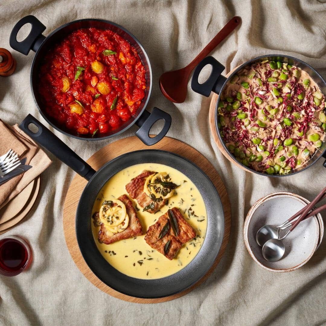 Essteele Per Benessere Ceramic Non Stick 5pc Cookware Set Non-Stick Cookware Sets The Cooks Kitchen 