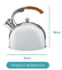 Raco Elements 2.5l Stovetop Kettle Kettles The Cooks Kitchen Mandurah 