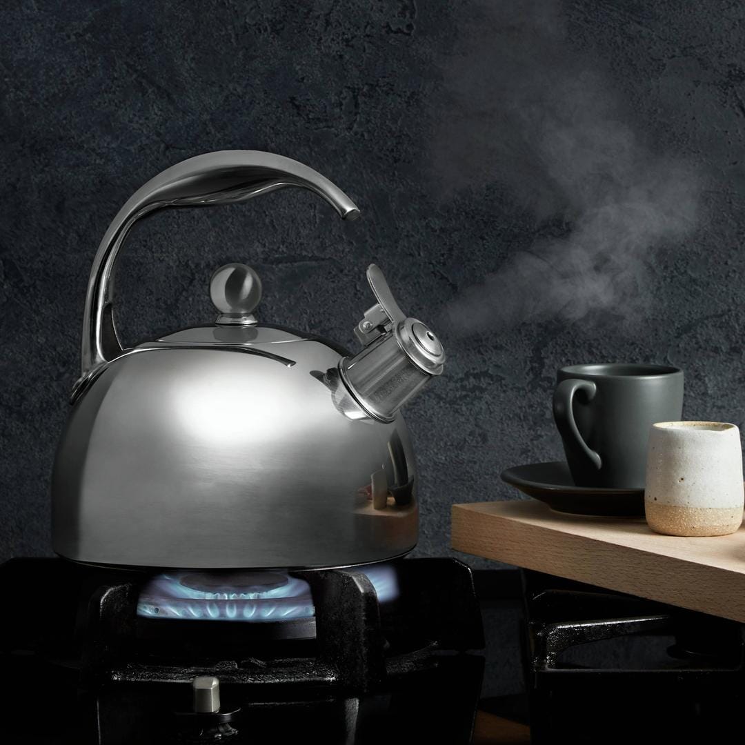 Essteele Stainless Steel Silver 1.9l Kettle Kettles The Cooks Kitchen Mandurah 