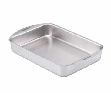 Essteele Clad Ovenware Stainless Steel Rectangular Raosting Pan 33x23x5.5cm Roasting & Smoking The Cooks Kitchen 