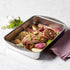 Essteele Clad Ovenware Stainless Steel Rectangular Raosting Pan 33x23x5.5cm Roasting & Smoking The Cooks Kitchen 