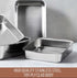Essteele Clad Ovenware Stainless Steel Rectangular Raosting Pan 33x23x5.5cm Roasting & Smoking The Cooks Kitchen 