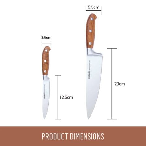 Essteele 2 Piece Knife Set Knife Sets The Cooks Kitchen 