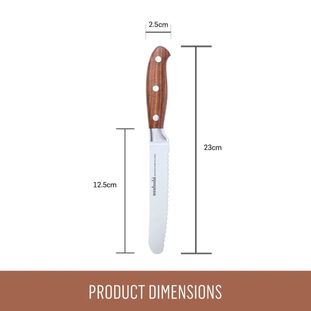 Essteele 12cm Serrated Utility Knife