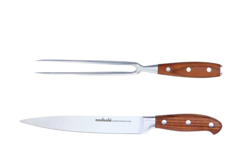 Essteele 2 Piece Carving Set Carvers - Cleavers & Slicers The Cooks Kitchen 