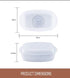 Essteele Glass Ceramic Non Stick Oven Ware 3.9l Covered Casserole Oven to Tabletop The Cooks Kitchen 