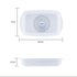 Essteele Glass Ceramic Non Stick Ovenware 2.3l Medium Rectangle Dish Oven to Tabletop The Cooks Kitchen 