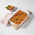 Essteele Glass Ceramic Non Stick Ovenware 3.2l Large Rectangle Dish Oven to Tabletop The Cooks Kitchen 
