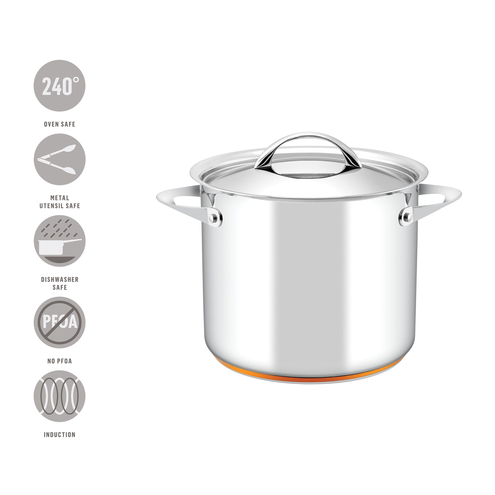 Essteele Per Vita 24cm/9.0l Stockpot Casseroles & Stockpots The Cooks Kitchen 