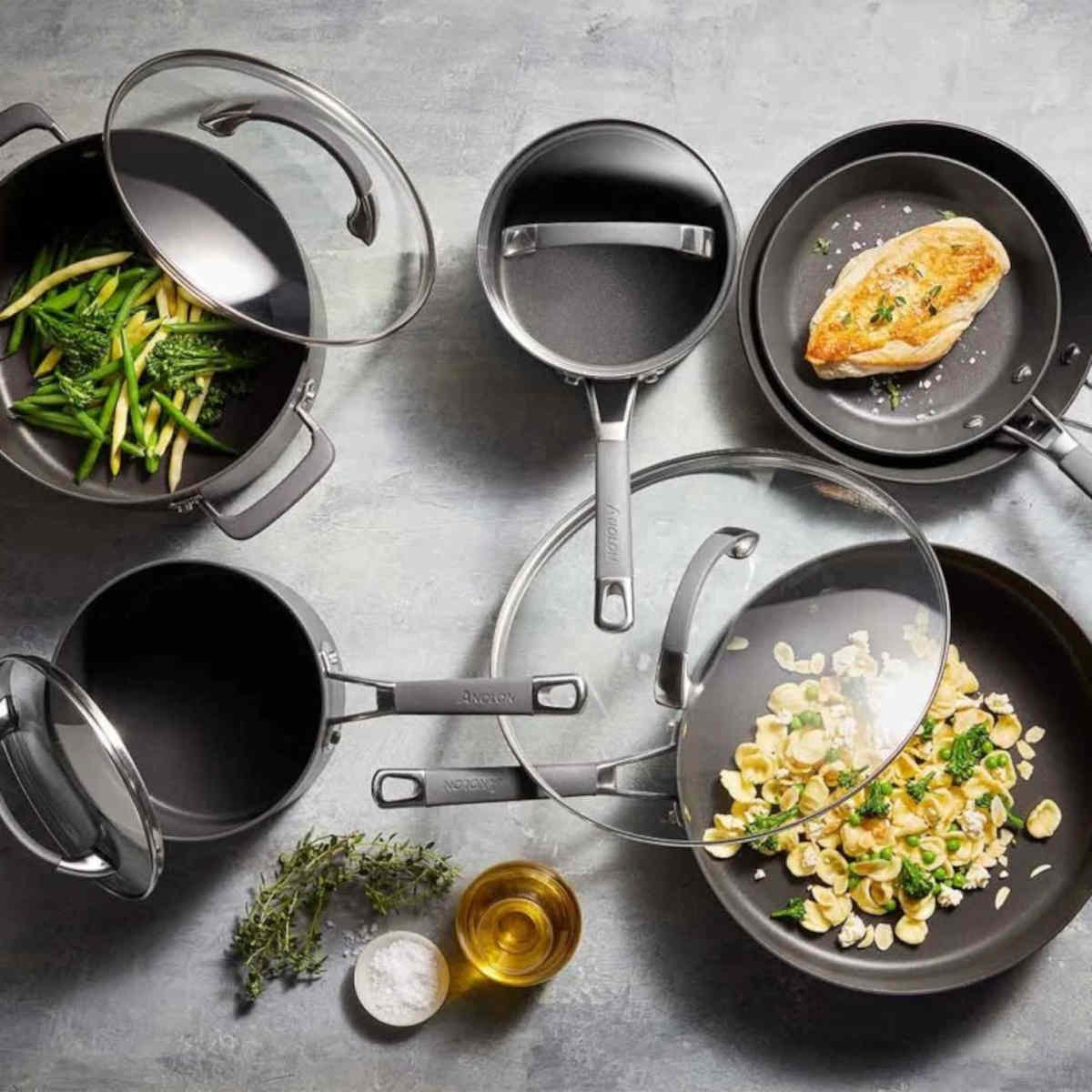 Anolon Endurance+ 6pc Cookware Set