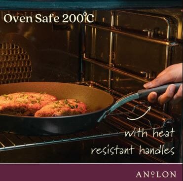 Anolon Endurance+ 3 Piece Cookware Set Non-Stick Cookware Sets The Cooks Kitchen 