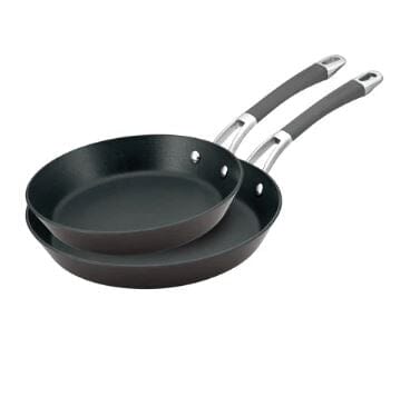 Anolon Endurance+ Nonstick Induction Open French Skillet Twin Pack 20/26cm Cookware Sets The Cooks Kitchen 
