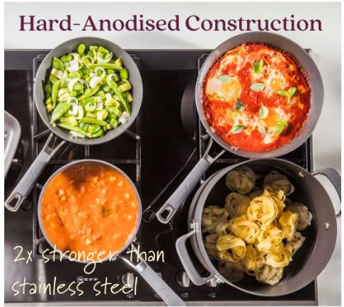 Anolon Endurance + Skillet Triple Pack - 20/24/28cm