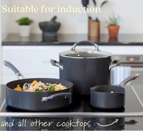 Anolon Endurance + Skillet Triple Pack - 20/24/28cm Cookware Sets The Cooks Kitchen 