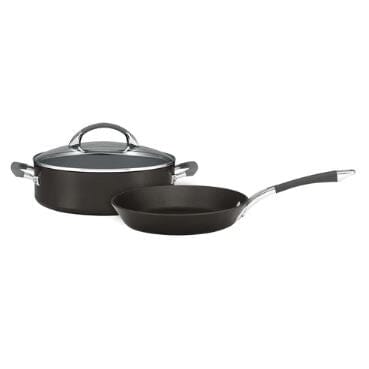 Anolon Endurance+ Nonstick Induction Open French Skillet 26cm And Covered Sautéuse 28cm/4.7l Cookware Sets The Cooks Kitchen 