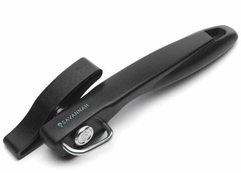 Savannah Smart Safety Opener - Black Can and Jar Openers The Cooks Kitchen 
