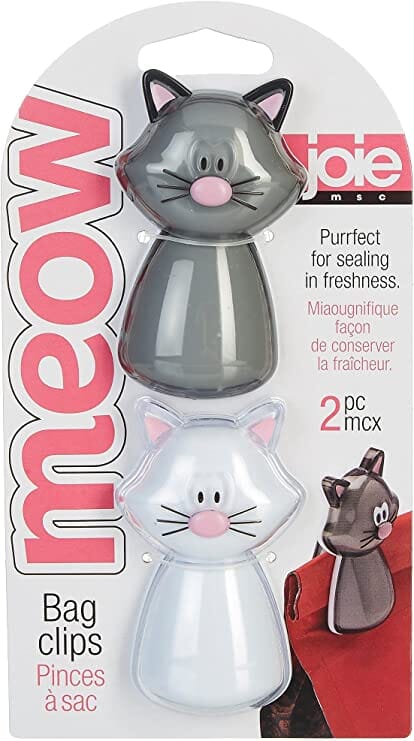 Joie Meow 2pc Bag Clips Novelty Gifts The Cooks Kitchen Mandurah 