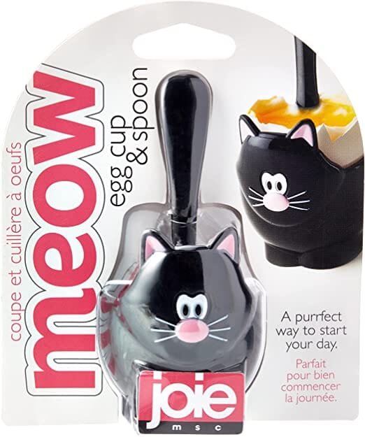 Joie Cat Egg Cup & Spoon Dinnerware Accessories The Cooks Kitchen Mandurah 