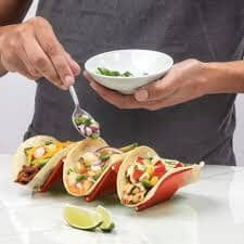 Joie Folding Taco Holder Platters & Bowls The Cooks Kitchen 