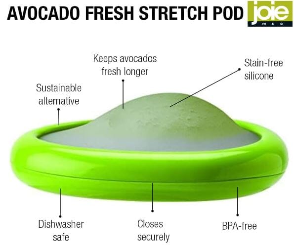 Joie Fresh Stretch Avocado Pod Fruit & Vegetable Storage The Cooks Kitchen 