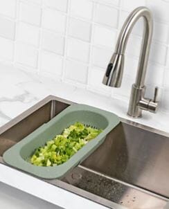 Joie Expanding Sink Colander Whisks, Funnels & Colanders The Cooks Kitchen 