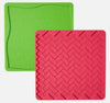 Wilton Texture Mat Set 2pc - Grass & Brick Designs