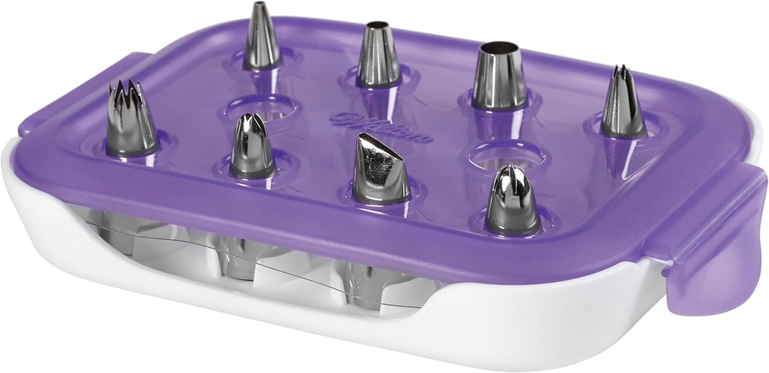 Wilton 9pce Starter Decorating Tip Set Piping Bag Sets The Cooks Kitchen 