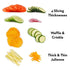 Progressive Pl8 Professional Mandoline Black Slicers - Choppers, Mincers & Mashers The Cooks Kitchen 