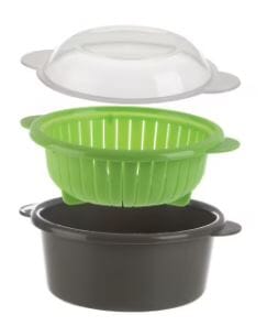 Progressive Prep Solutions Microwave Mini Steamer Microwave Cookware The Cooks Kitchen Mandurah 