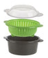 Progressive Prep Solutions Microwave Mini Steamer Microwave Cookware The Cooks Kitchen Mandurah 