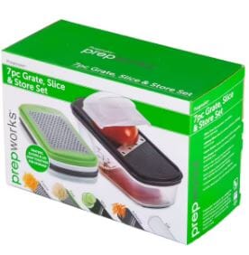 Progressive 7-piece Grate, Slice & Store Set Corers & Graters The Cooks Kitchen 