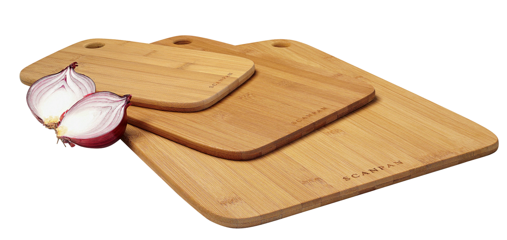 Scanpan Bamboo Board Set 3pcs