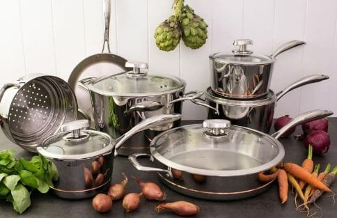 Scanpan Axis 24cm/5.2l Dutch Oven Oven to Tabletop The Cooks Kitchen 